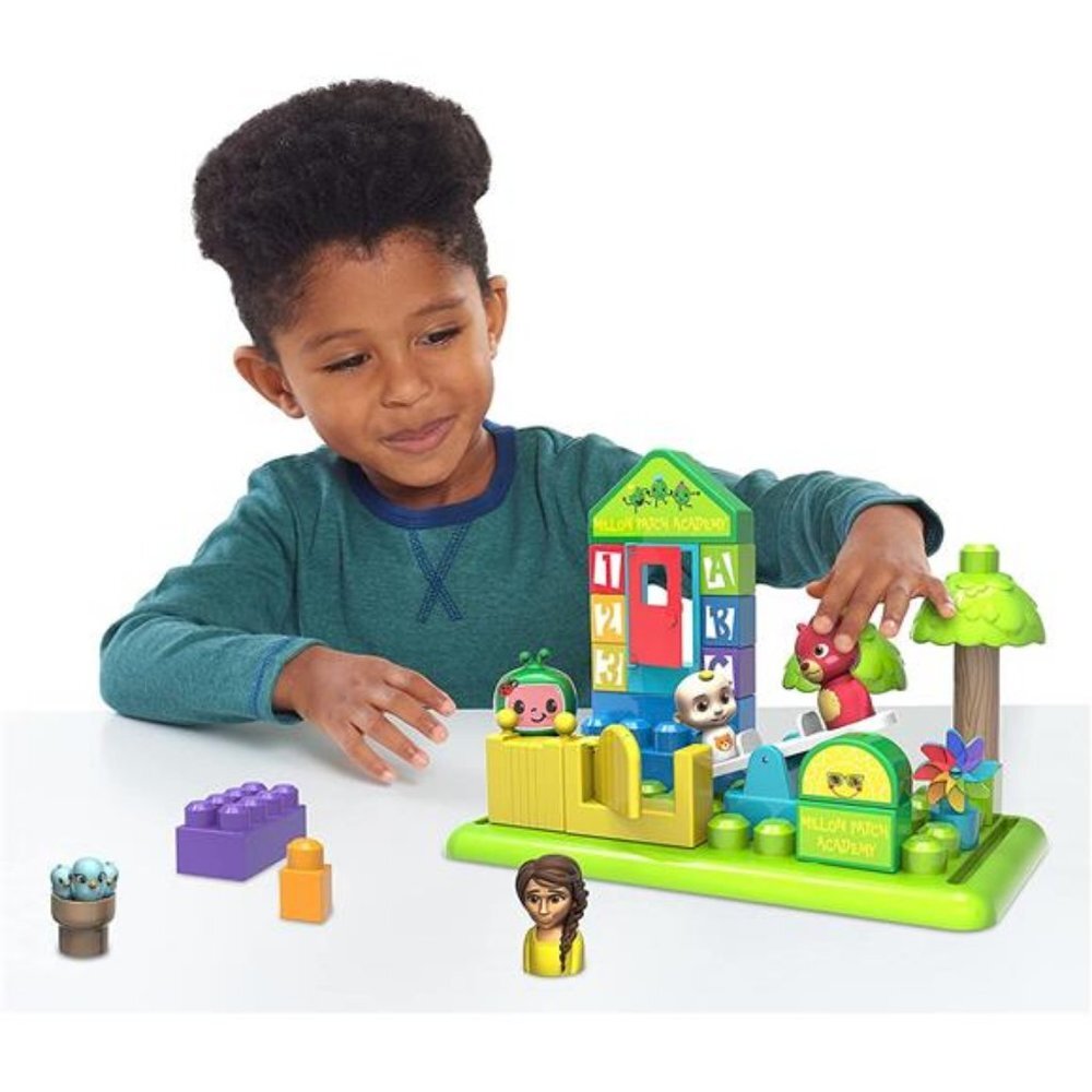 CoComelon Patch Academy, 53 Large Building Blocks Includes 6 Character Figures